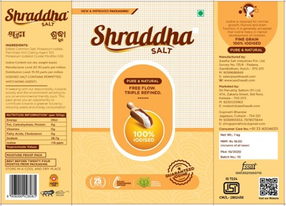 Shraddha Salt Device mark 4675432 Trademark