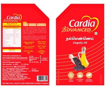 Cardia Advanced – Gingelly Oil Device mark 4680562 Trademark