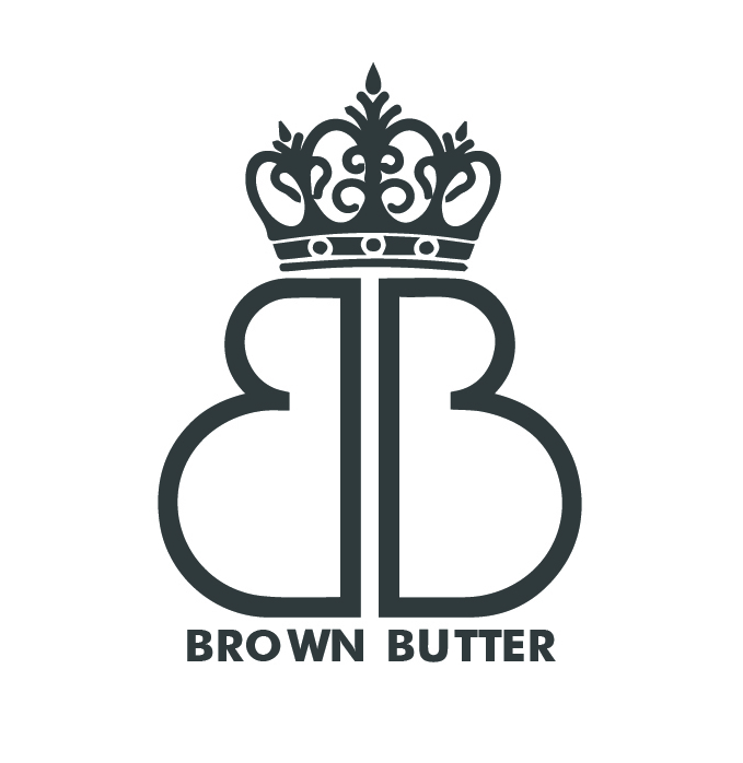 Device Of Crown And Alphabet Bb Written In Distinctive Style Along With Words Brown Butter Device mark 4680943 Trademark