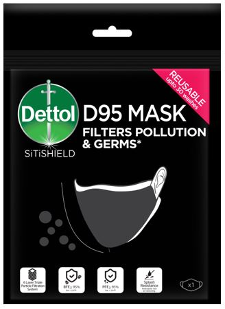 Dettol D95 Mask With Device Device mark 4677484 Trademark