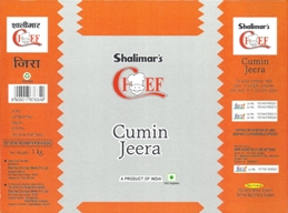 Shalimar’s Chef Cumin Jeera Device mark 4699412 Trademark