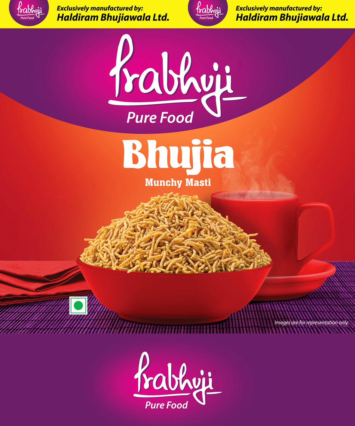 Prabhuji Pure Food Bhujia Device mark 4702385 Trademark