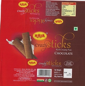 Raja Crazy Sticks Device mark 4702692 Trademark