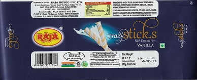 Raja Crazy Sticks Device mark 4702693 Trademark