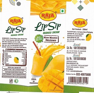 Raja Lip Sip Device mark 4702703 Trademark