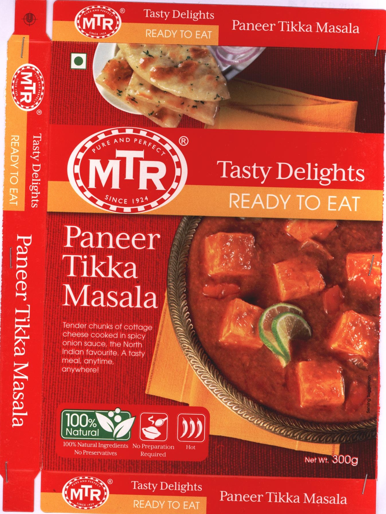 Mtr Paneer Tikka Masala Device mark 2391493 Trademark