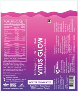 Vitus Glow Device mark 4707298 Trademark