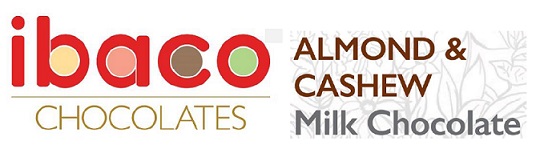 Ibaco Chocolates Almond & Cashew Milk Chocolate Device mark 4709536 Trademark