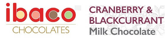 Ibaco Chocolates Cranberry & Blackcurrant Milk Chocolate Device mark 4709534 Trademark
