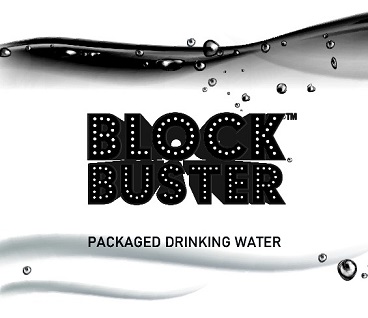 Blockbuster Packaged Drinking Water Device mark 4718045 Trademark