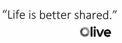 Life Is Better Shared Olive Device mark 4721433 Trademark