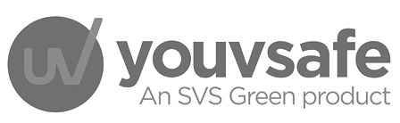Youvsafe With Uv Logo Device mark 4723703 Trademark