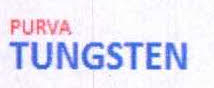 Purva Tungsten Device mark 4732041 Trademark
