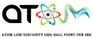 Atom With Atom Low Viscosity Obg Ball Point Pen Ink (label) Device mark 4733510 Trademark