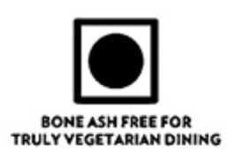 Device Of Circle In Square With Bone Ash Free For True Veg Dining Device mark 4757132 Trademark