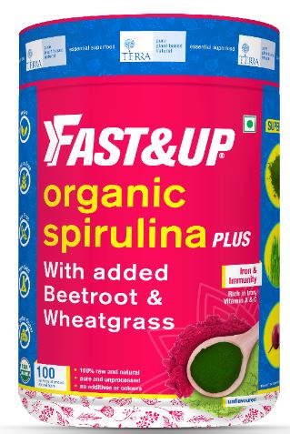 Fast&up Organic Spirulina (label) Device mark 4761653 Trademark