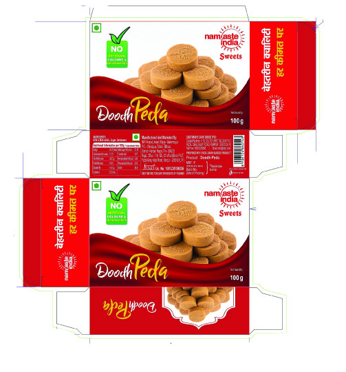 Namaste India Doodh Peda Device mark 4771381 Trademark