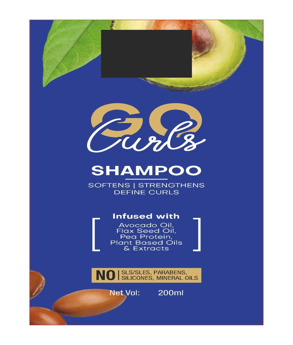 Go Curls Label Device mark 4775368 Trademark