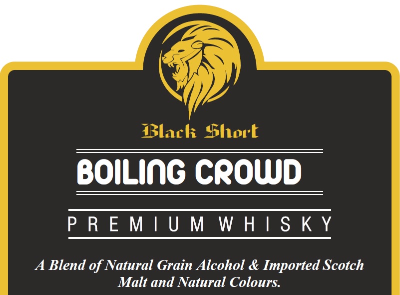 Black Short Boiling Crowd Device mark 4780653 Trademark