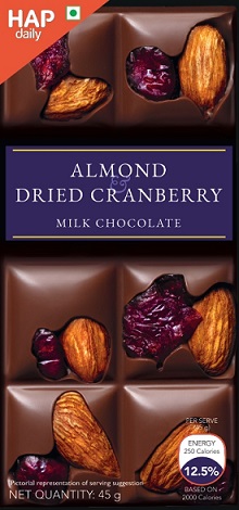 Hap Daily Almond & Dried Cranberry Device mark 4796997 Trademark