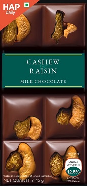 Hap Daily Cashew & Raisin Device mark 4796999 Trademark