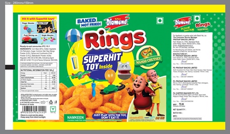 Yellow Diamond Rings Device mark 4800082 Trademark