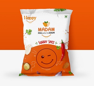 Happy Madam Masala Badam Sunny Spice Device mark 4802333 Trademark