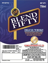 Blend Fifty Deluxe Whisky Device mark 4816954 Trademark
