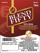 Blend Fifty Xxx Rum Device mark 4816953 Trademark