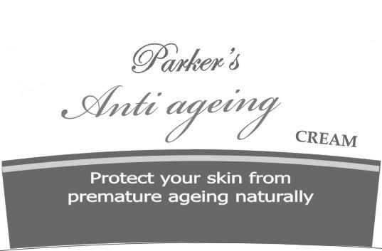 Parker’s Anti Ageing Cream Device mark 4824548 Trademark