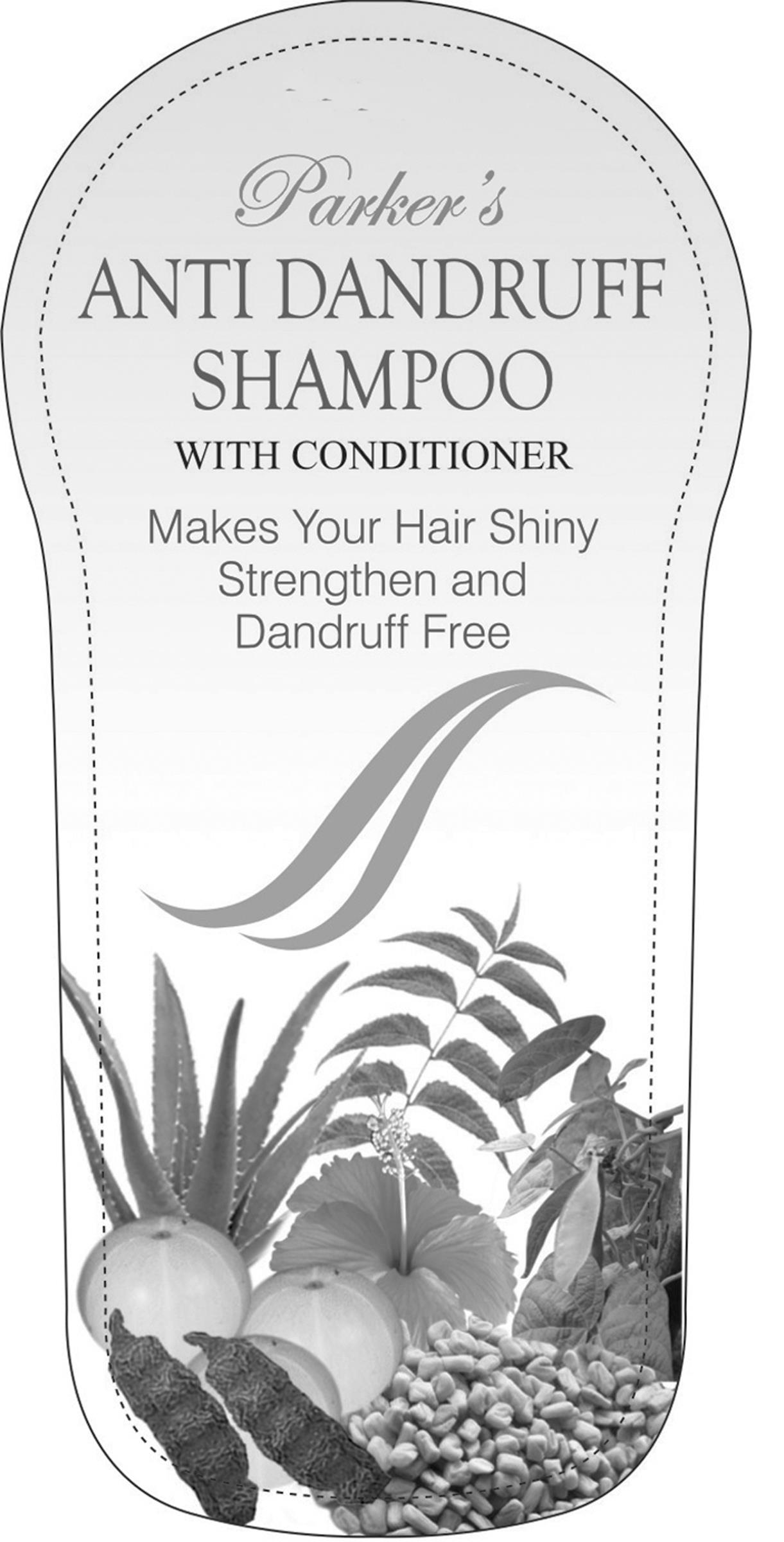 Parker’s Anti Dandruff Shampoo Device mark 4824549 Trademark