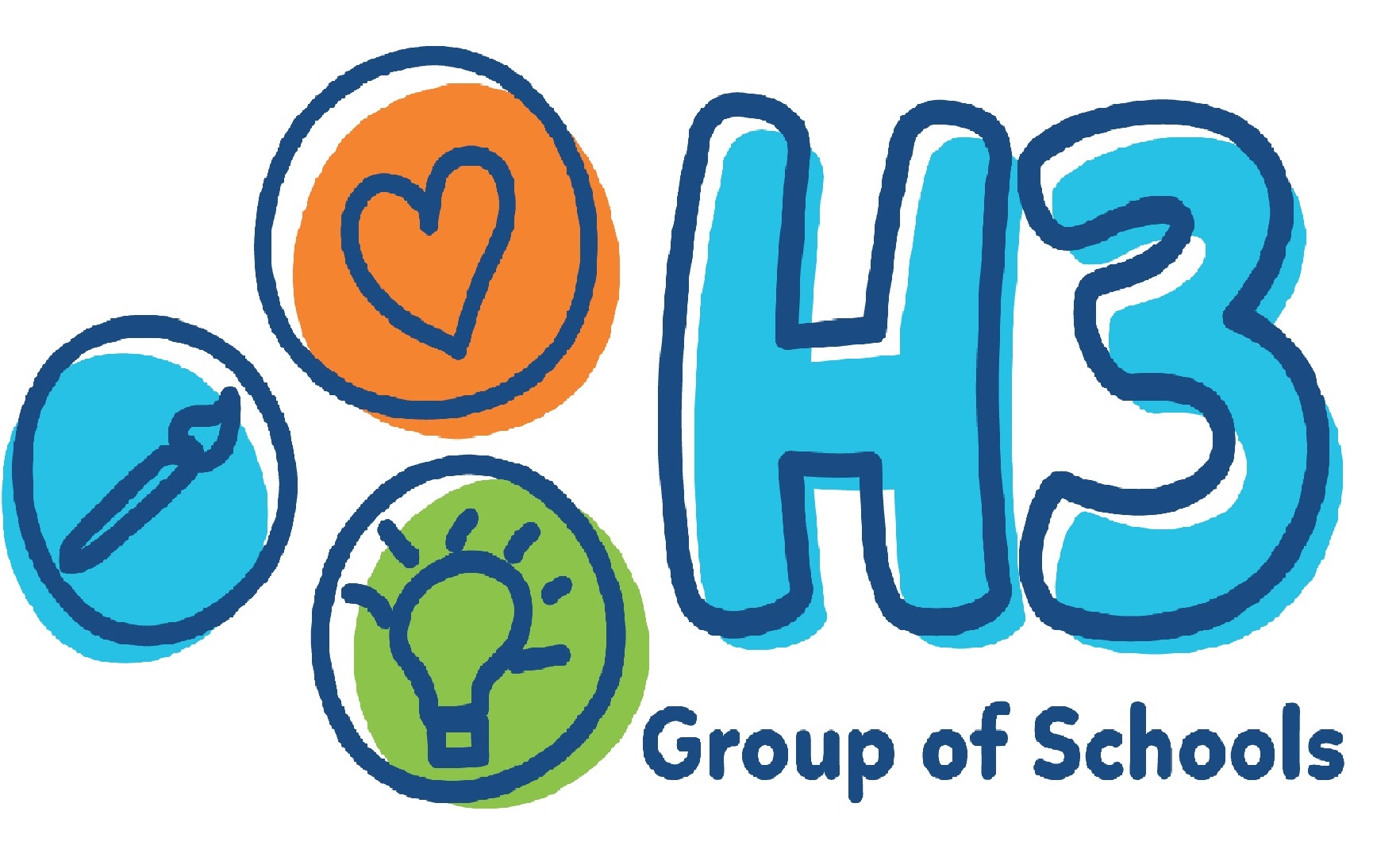H3 Group Of Schools Device mark 4833395 Trademark
