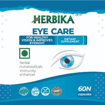 Herbika Eye Care (for Healthy Vision & Improves Eyesight) Device mark 4836496 Trademark