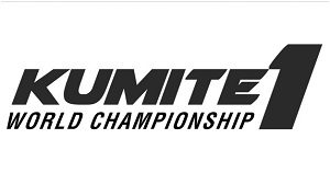 Kumite 1 World Championship (with Device) Device mark 4844489 Trademark