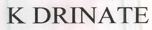 K Drinate Device mark 2359799 Trademark