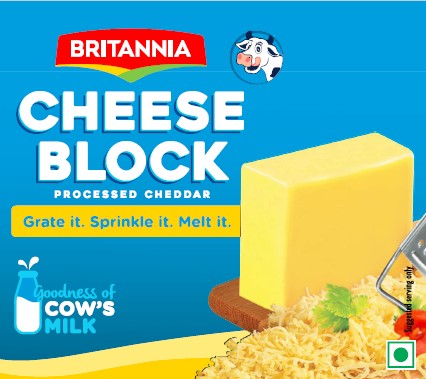 Britannia Cheese Block Device mark 4847020 Trademark
