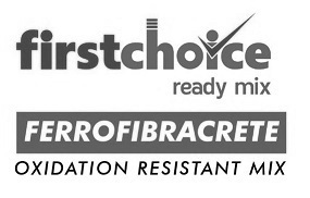 Firstchoice Ready Mix Ferrofibracrete Oxidation Resistant Mix Device mark 4848162 Trademark