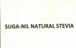 Suga-nil Natural Stevia Device mark 4848770 Trademark