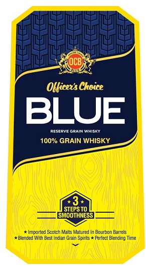 Officer's Choice Blue Reserve Grain Whisky Device mark 4848809 Trademark