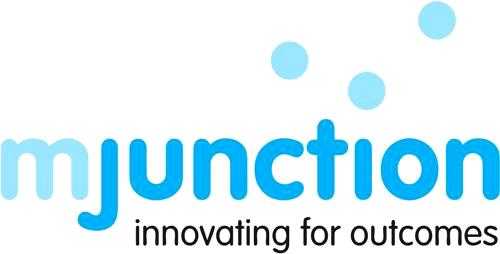 Mjunction Innovating For Outcomes (logo) Device mark 4853837 Trademark