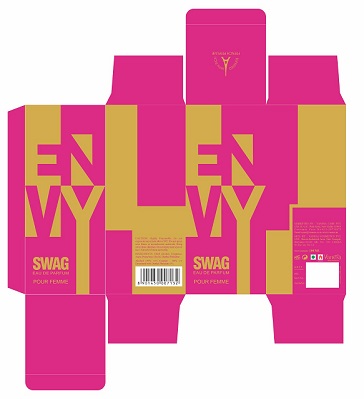Envy Swag Device mark 4874437 Trademark