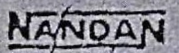Nandan Device mark 4880179 Trademark