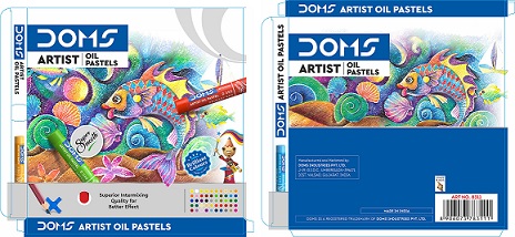 Doms Artist Oil Pastels - Packaging Device mark 4880325 Trademark