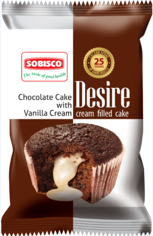 Sobisco Desire Along With Slogan Cream Filled Cake And Other Descriptive Matter As Per Label Device mark 4884389 Trademark