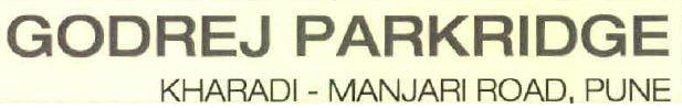 Godrej Parkridge Kharadi - Manjari Road, Pune Device mark 4889369 Trademark