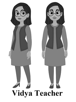 Vidya Teacher With Device Of Woman Device mark 4898720 Trademark