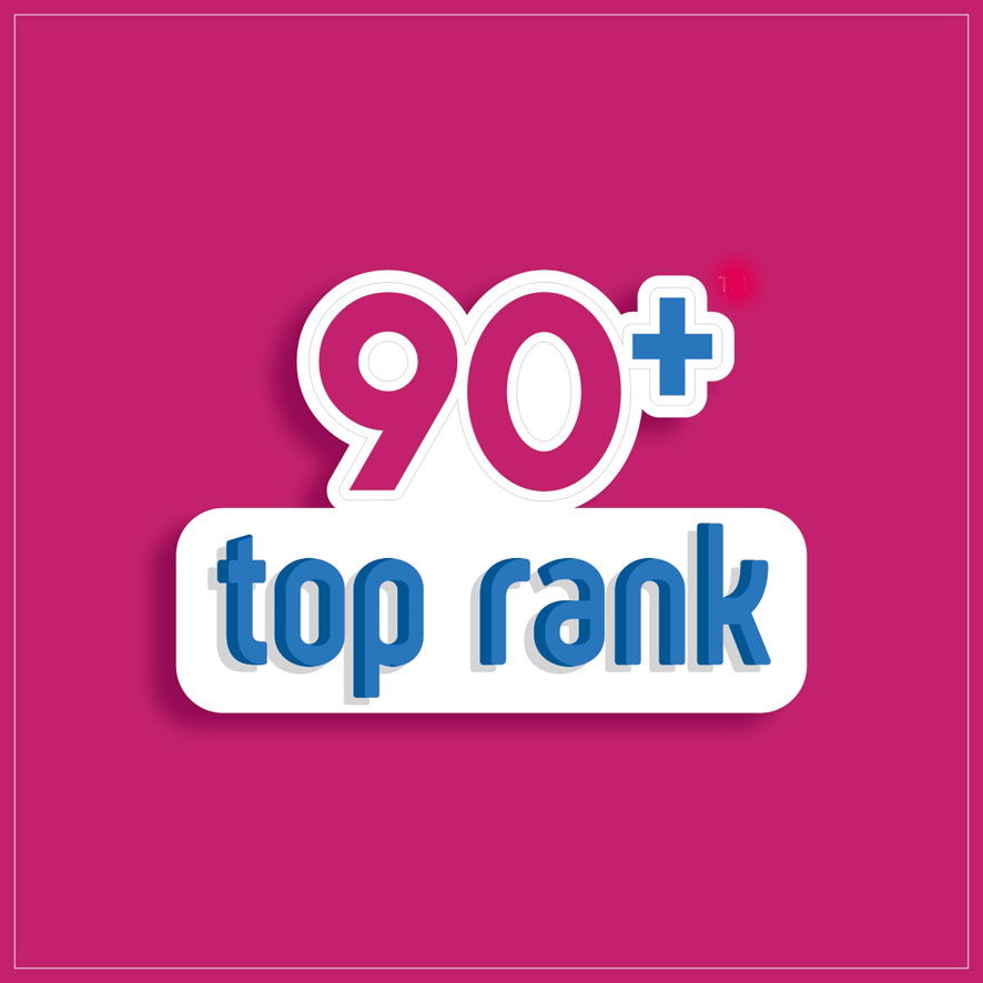 90+toprank Device mark 4903476 Trademark
