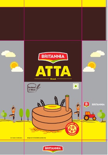Britannia Atta Bread Device mark 4906793 Trademark