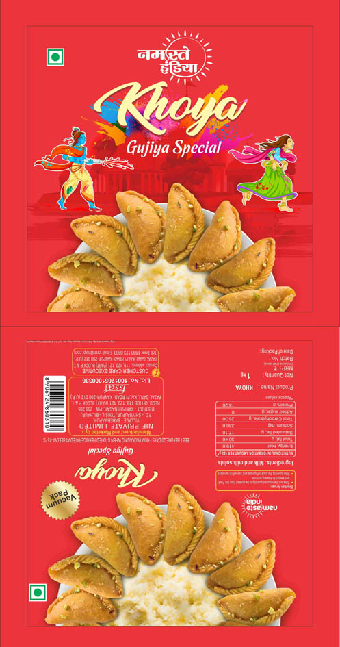 Namaste India Khoya Gujiya Special Device mark 4909383 Trademark