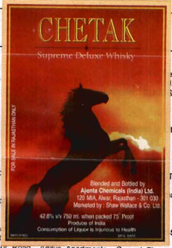 Chetak Device mark 4910722 Trademark